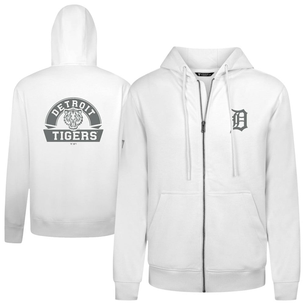 Detroit Tigers Levelwear Podium Banner Arch Full-Zip Hoodie Near Me