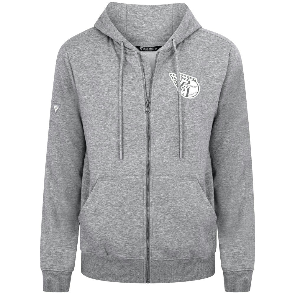 Cleveland Guardians Levelwear Podium Banner Arch Full-Zip Hoodie discount