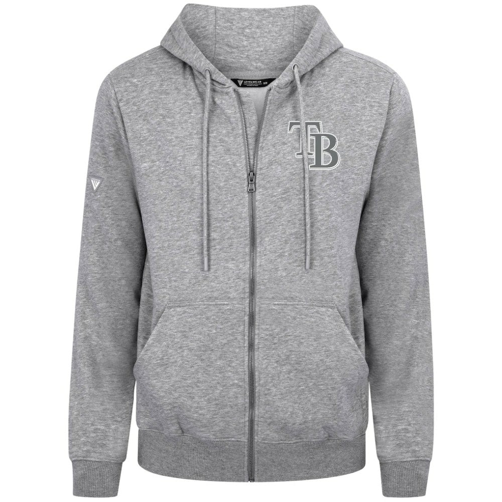 Tampa Bay Rays Levelwear Podium Banner Arch Full-Zip Hoodie On Sale