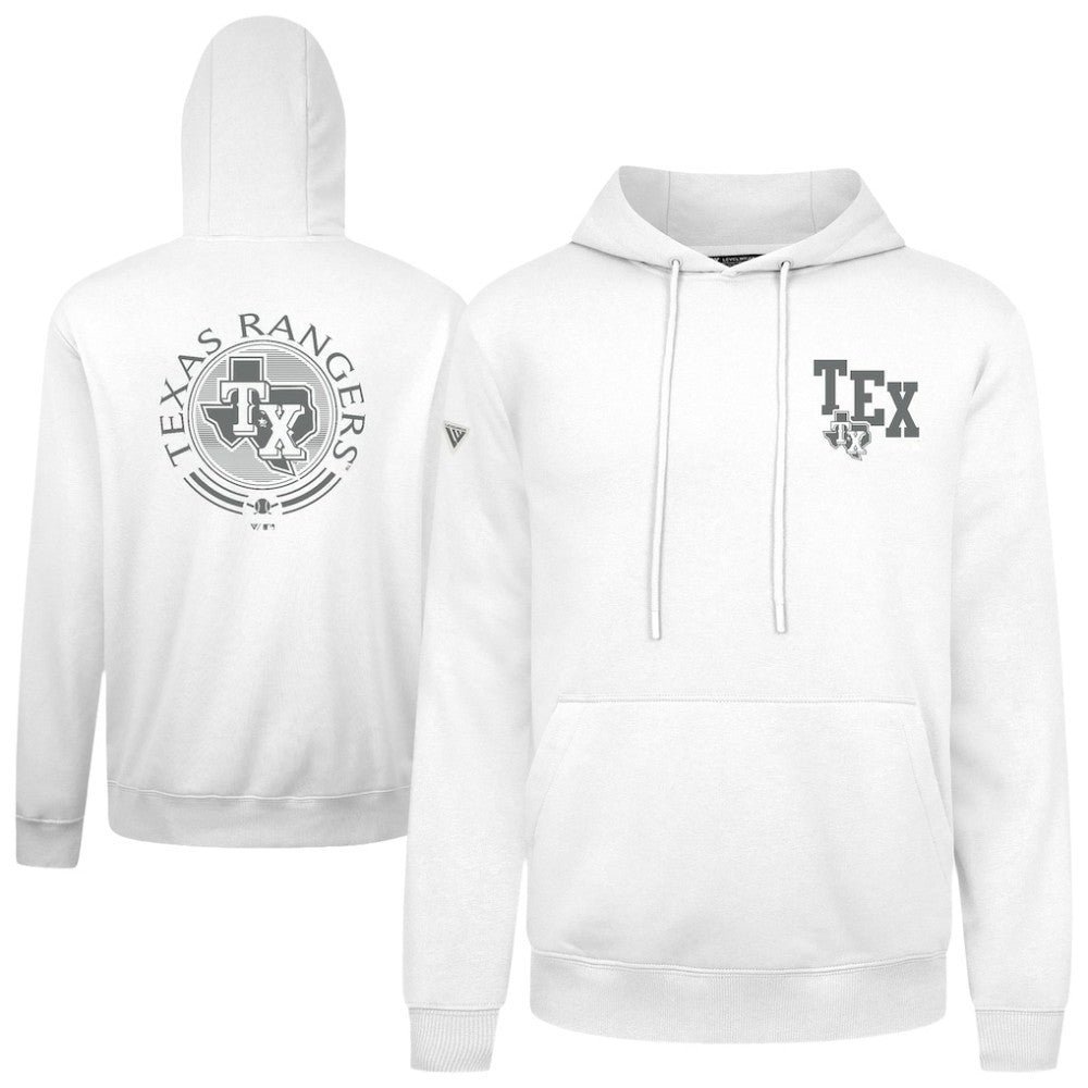 Texas Rangers Levelwear Podium Grain Hoodie Lifestyle