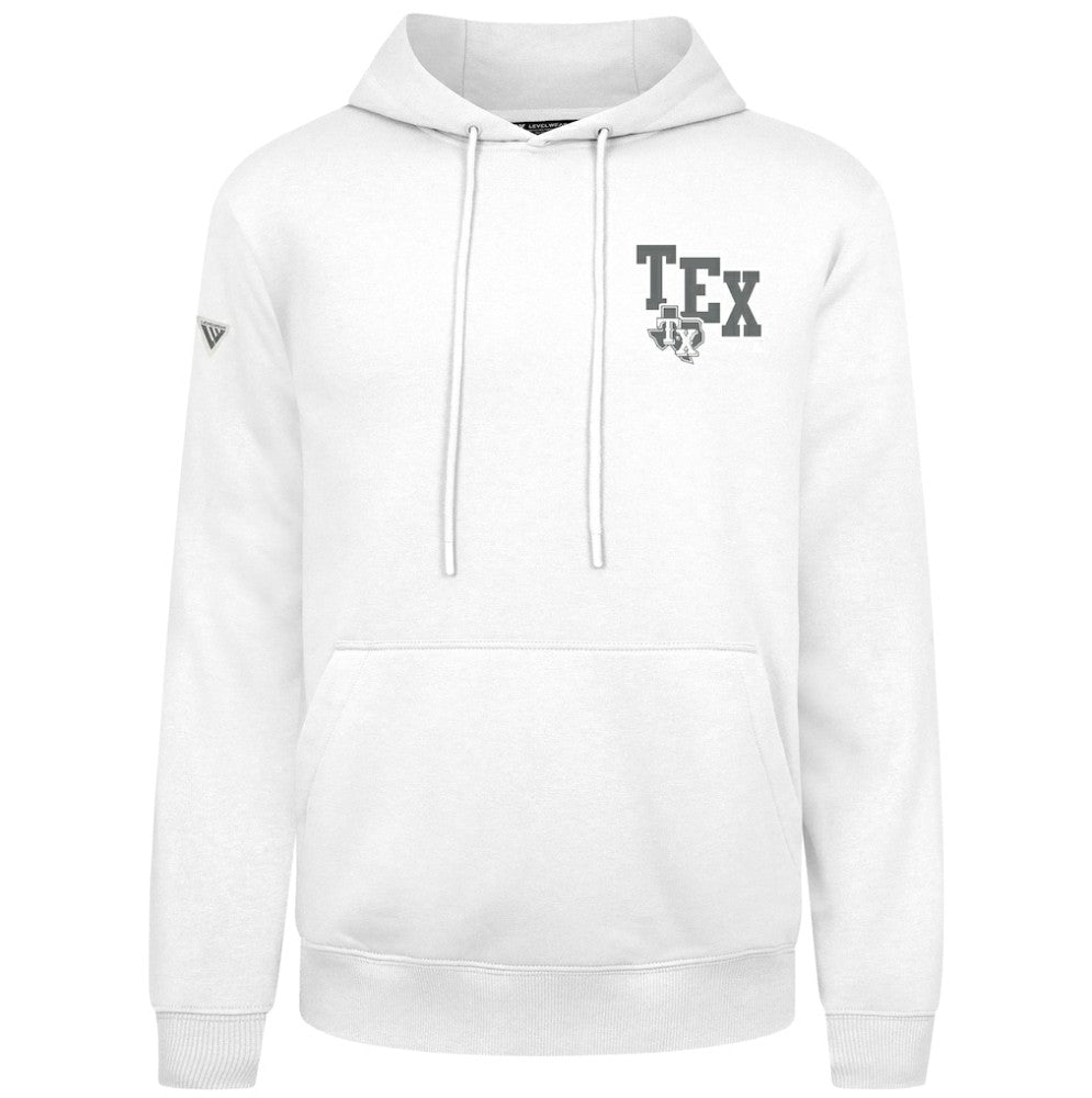 Texas Rangers Levelwear Podium Grain Hoodie Lifestyle