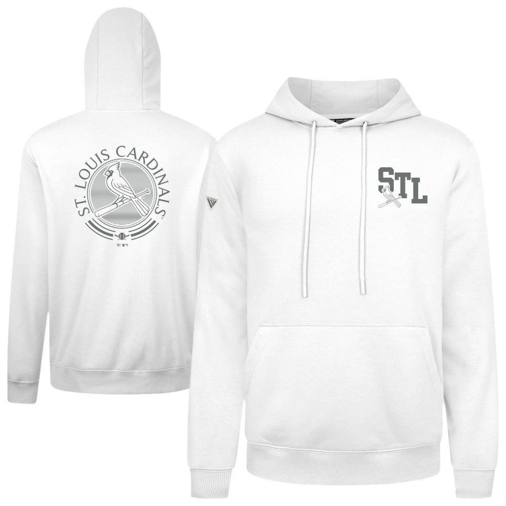 St. Louis Cardinals Levelwear Podium Grain Hoodie On Sale
