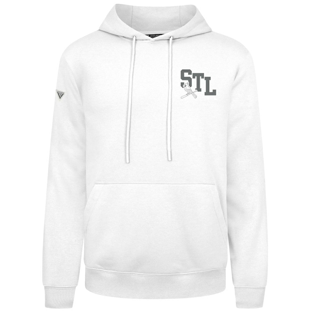 St. Louis Cardinals Levelwear Podium Grain Hoodie On Sale