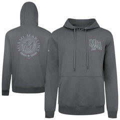Miami Marlins Levelwear Podium Grain Hoodie On Sale