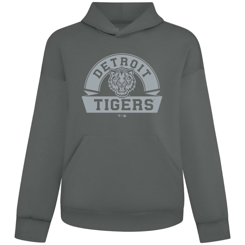 Detroit Tigers Levelwear Luxe Signature Banner Arch Tri-Blend Hoodie Sale