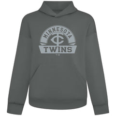 Minnesota Twins Levelwear Luxe Signature Banner Arch Tri-Blend Hoodie On Sale