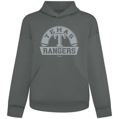 Texas Rangers Levelwear Luxe Signature Banner Arch Tri-Blend Hoodie Lifestyle