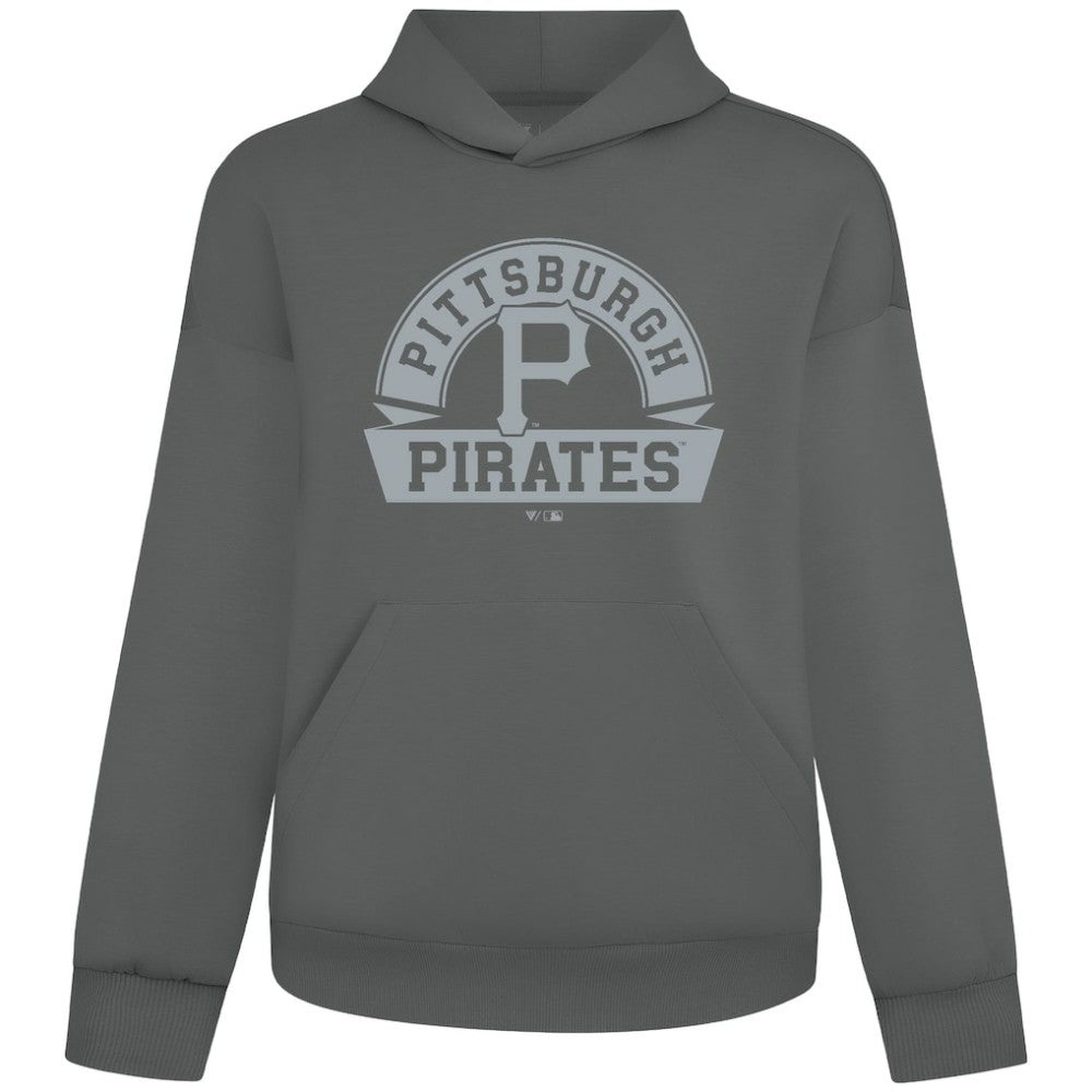 Pittsburgh Pirates Levelwear Luxe Signature Banner Arch Tri-Blend Hoodie for sale