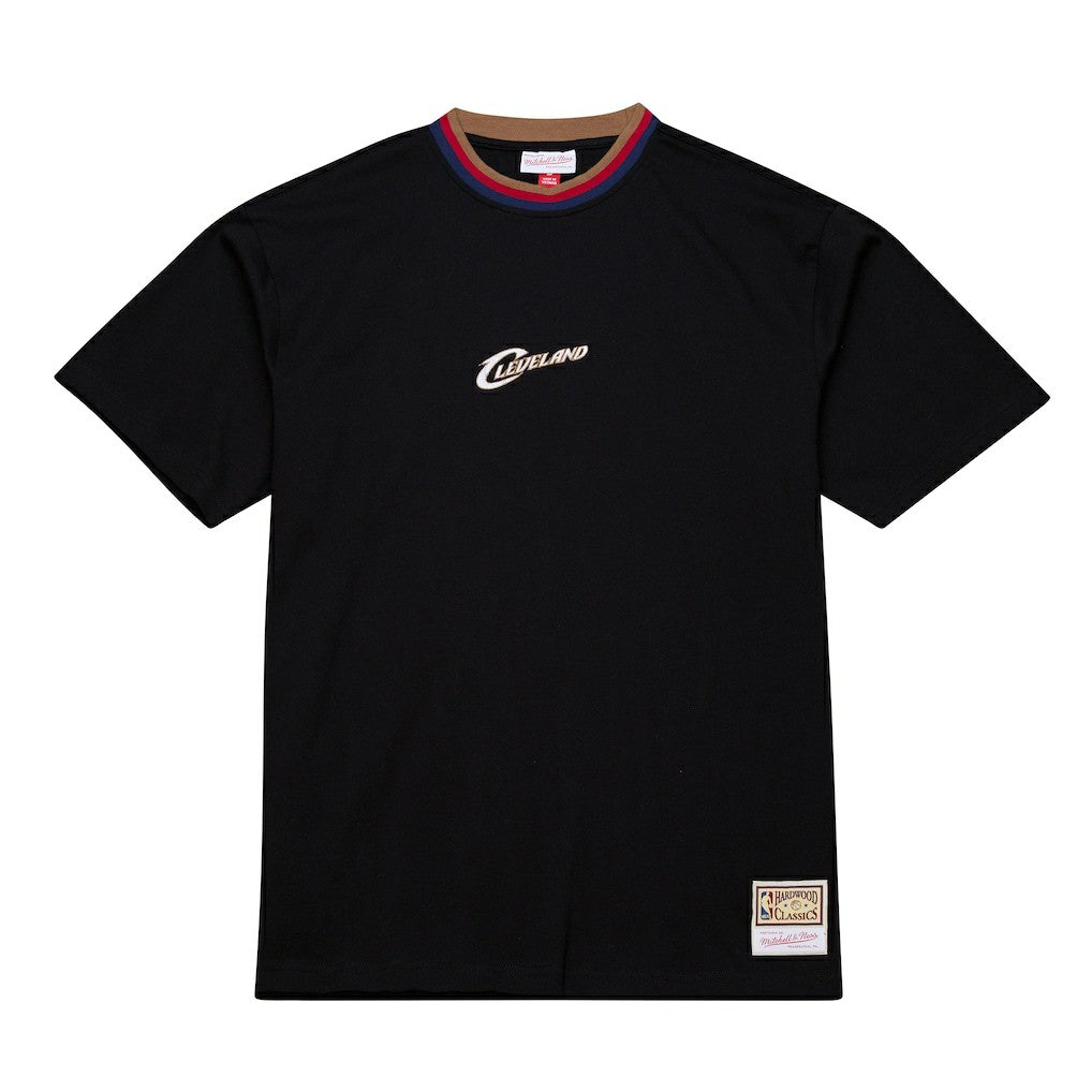 Mitchell & Ness - Cleveland Cavaliers Hardwood Classics Nights Playmaker T-Shirt - Black