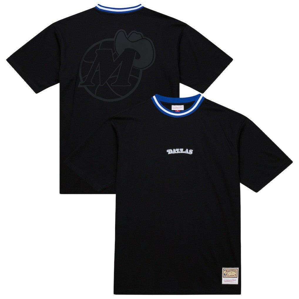 Mitchell & Ness - Dallas Mavericks Hardwood Classics Nights Playmaker T-Shirt - Black