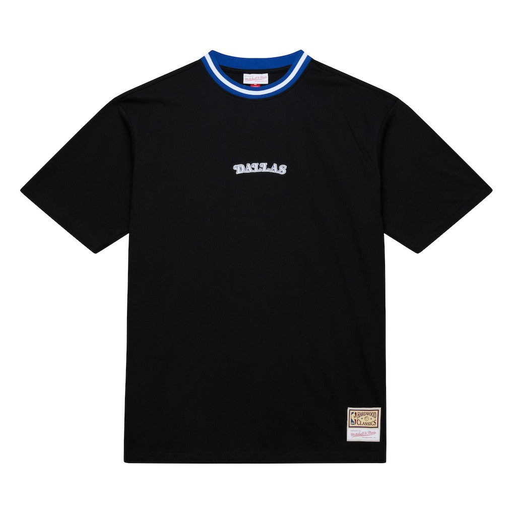 Mitchell & Ness - Dallas Mavericks Hardwood Classics Nights Playmaker T-Shirt - Black