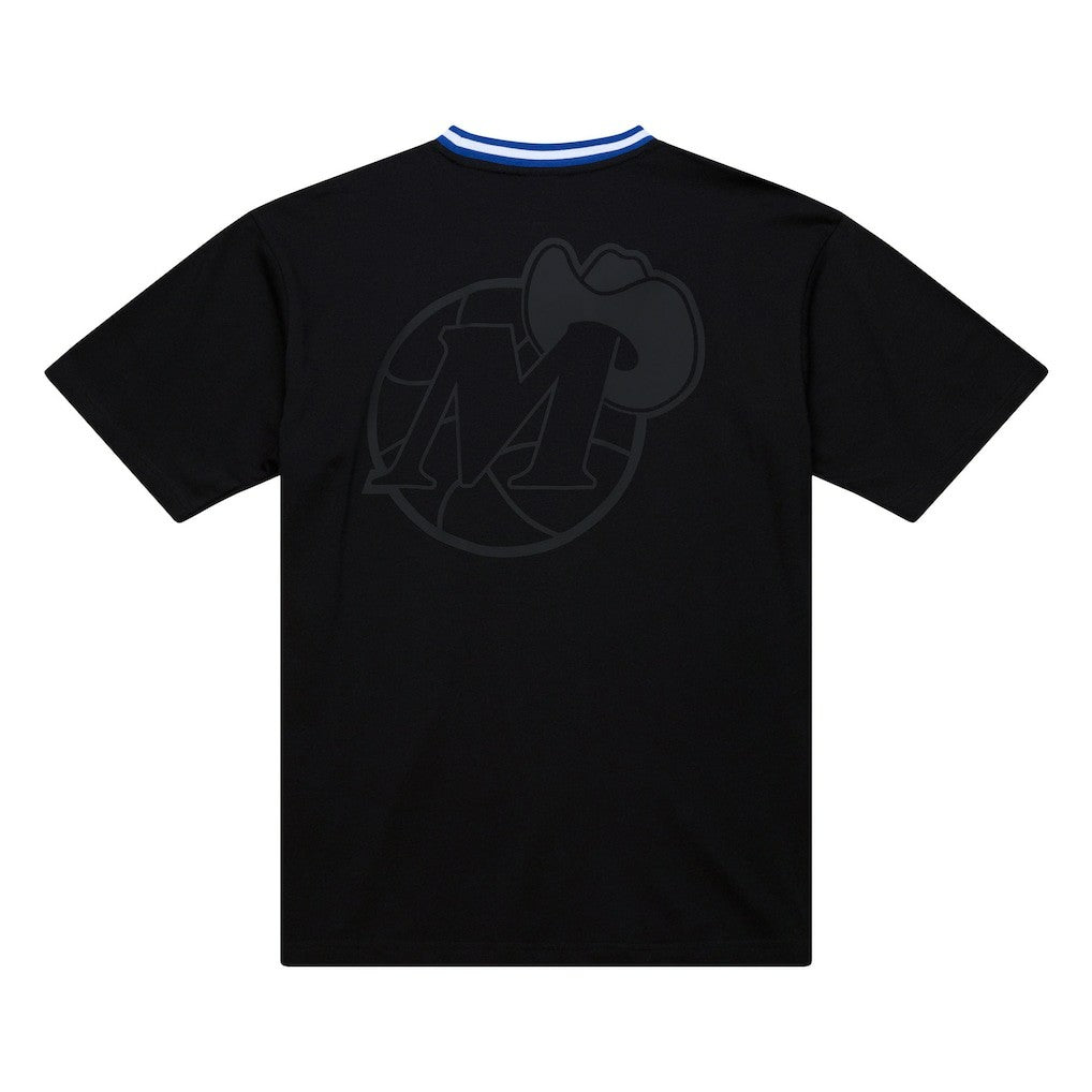 Mitchell & Ness - Dallas Mavericks Hardwood Classics Nights Playmaker T-Shirt - Black