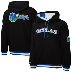 Mitchell & Ness - Dallas Mavericks Hardwood Classics Nights Playmaker Fleece Hoodie - Black