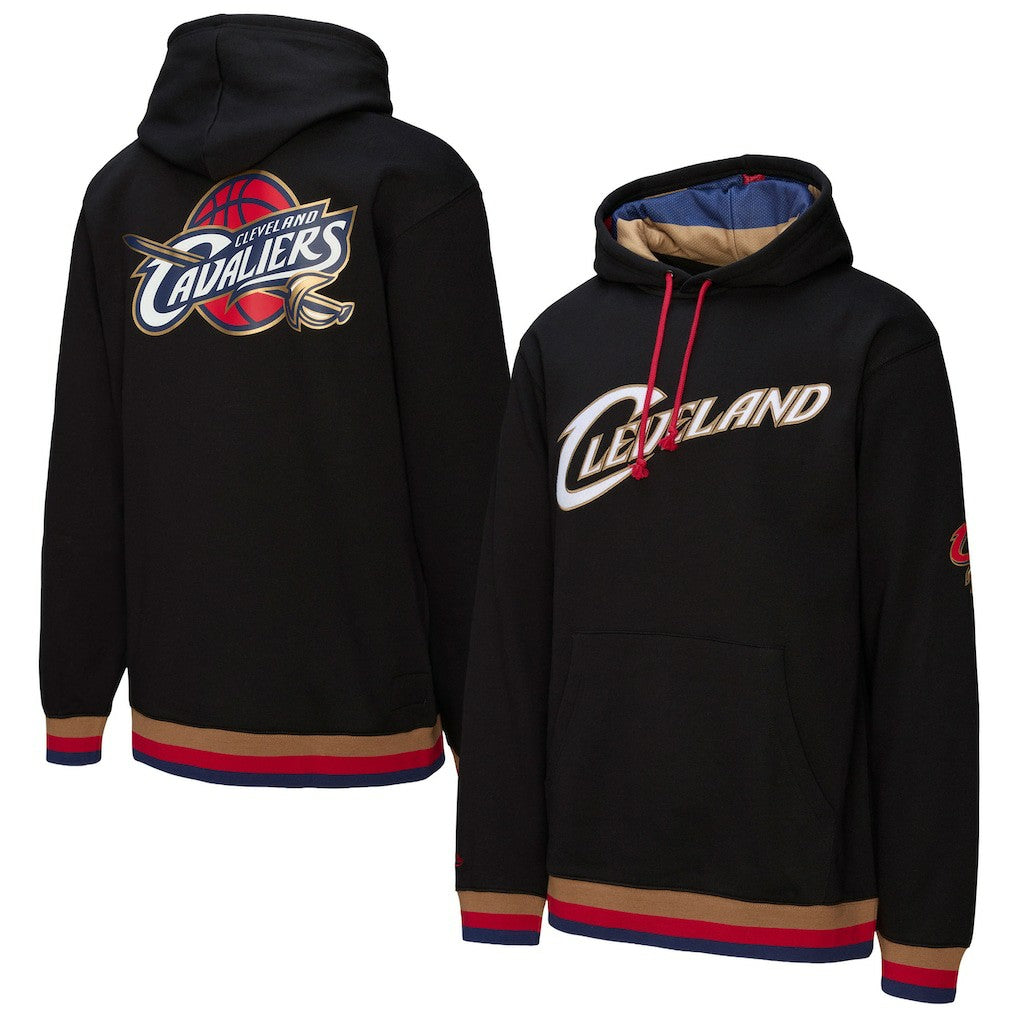 Mitchell & Ness - Cleveland Cavaliers Hardwood Classics Nights Playmaker Fleece Hoodie - Black