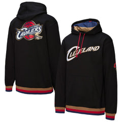 Mitchell & Ness - Cleveland Cavaliers Hardwood Classics Nights Playmaker Fleece Hoodie - Black
