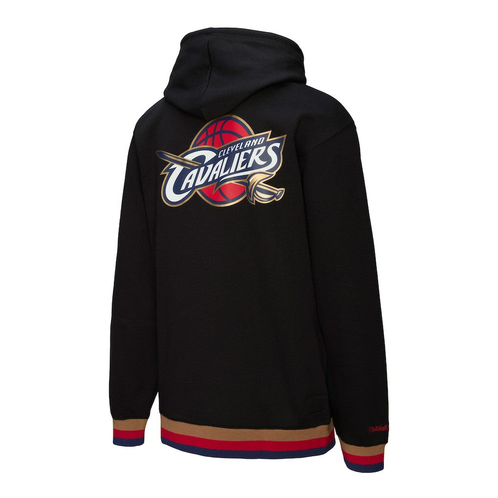 Mitchell & Ness - Cleveland Cavaliers Hardwood Classics Nights Playmaker Fleece Hoodie - Black