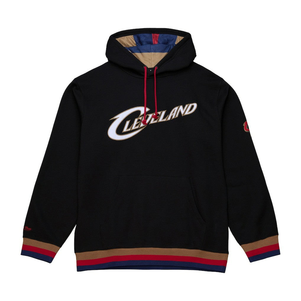 Mitchell & Ness - Cleveland Cavaliers Hardwood Classics Nights Playmaker Fleece Hoodie - Black
