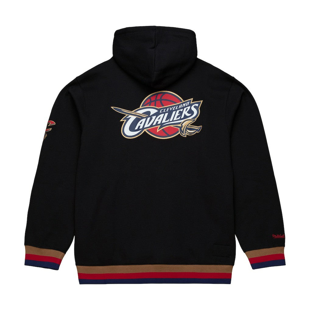 Mitchell & Ness - Cleveland Cavaliers Hardwood Classics Nights Playmaker Fleece Hoodie - Black