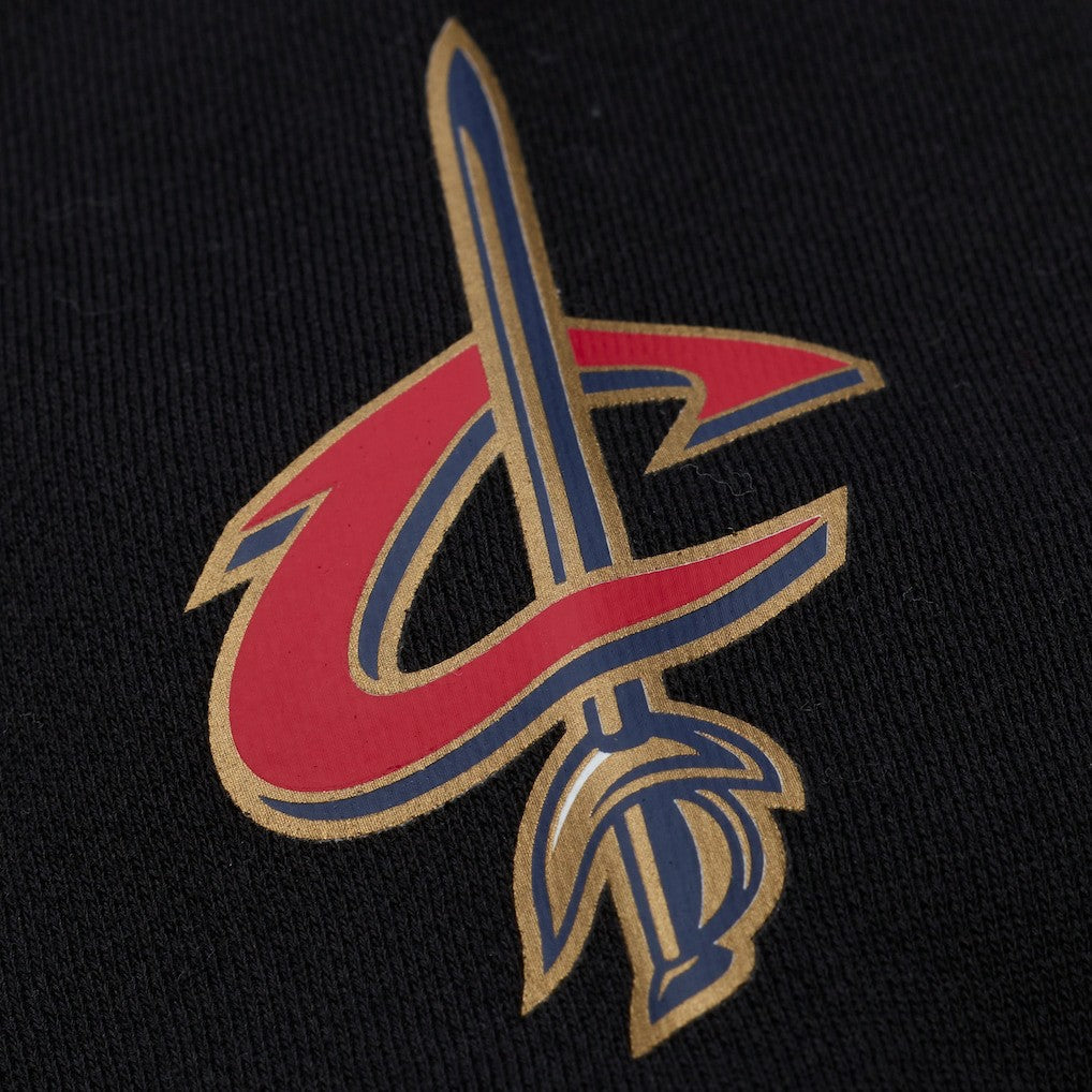 Mitchell & Ness - Cleveland Cavaliers Hardwood Classics Nights Playmaker Fleece Hoodie - Black