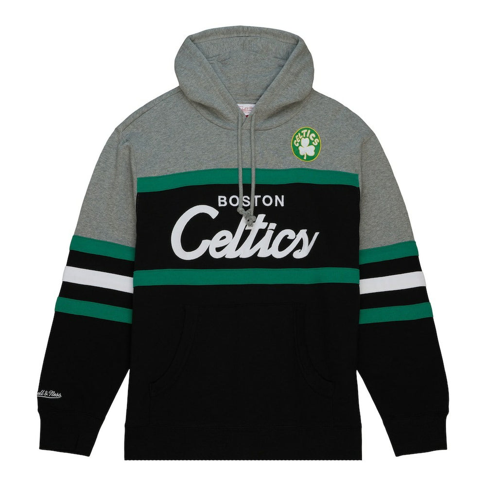 Mitchell & Ness - Boston Celtics Head Coach Hoodie - Black/Gray