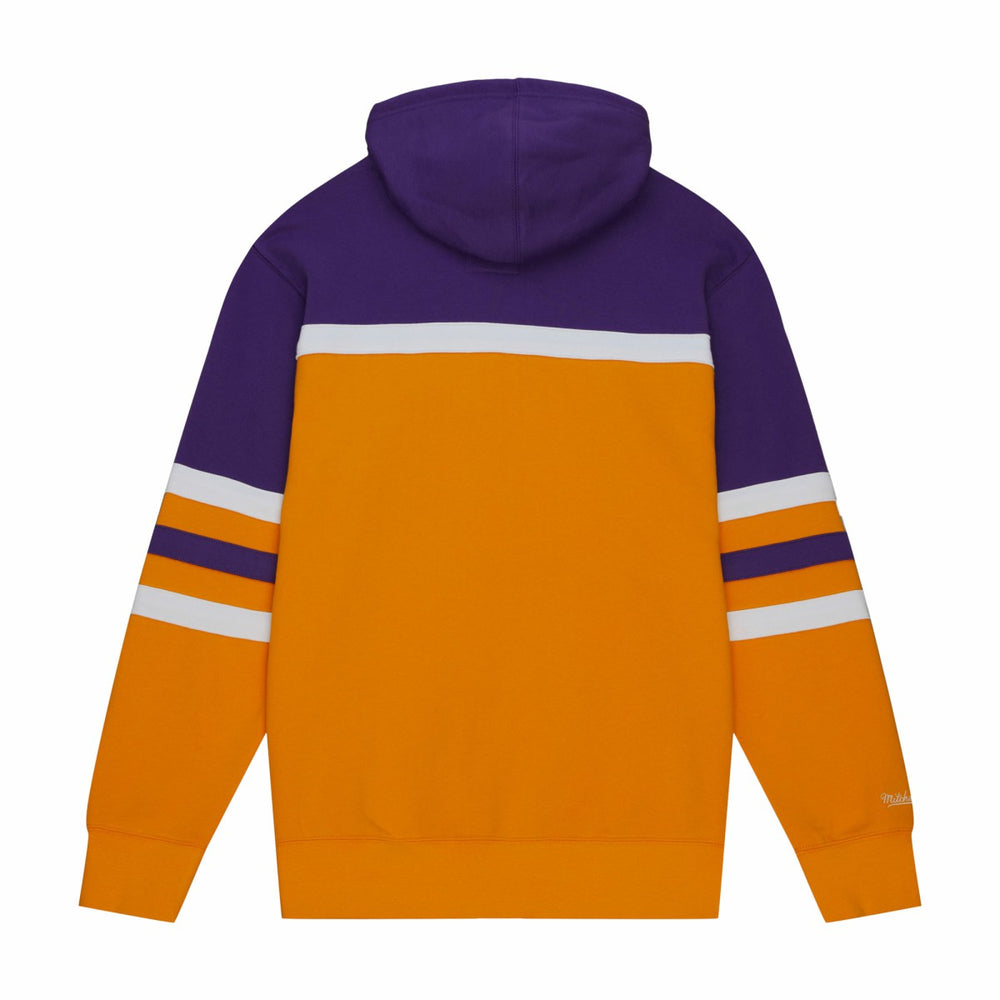 Mitchell & Ness - Los Angeles Lakers Head Coach Hoodie - Gold/Purple