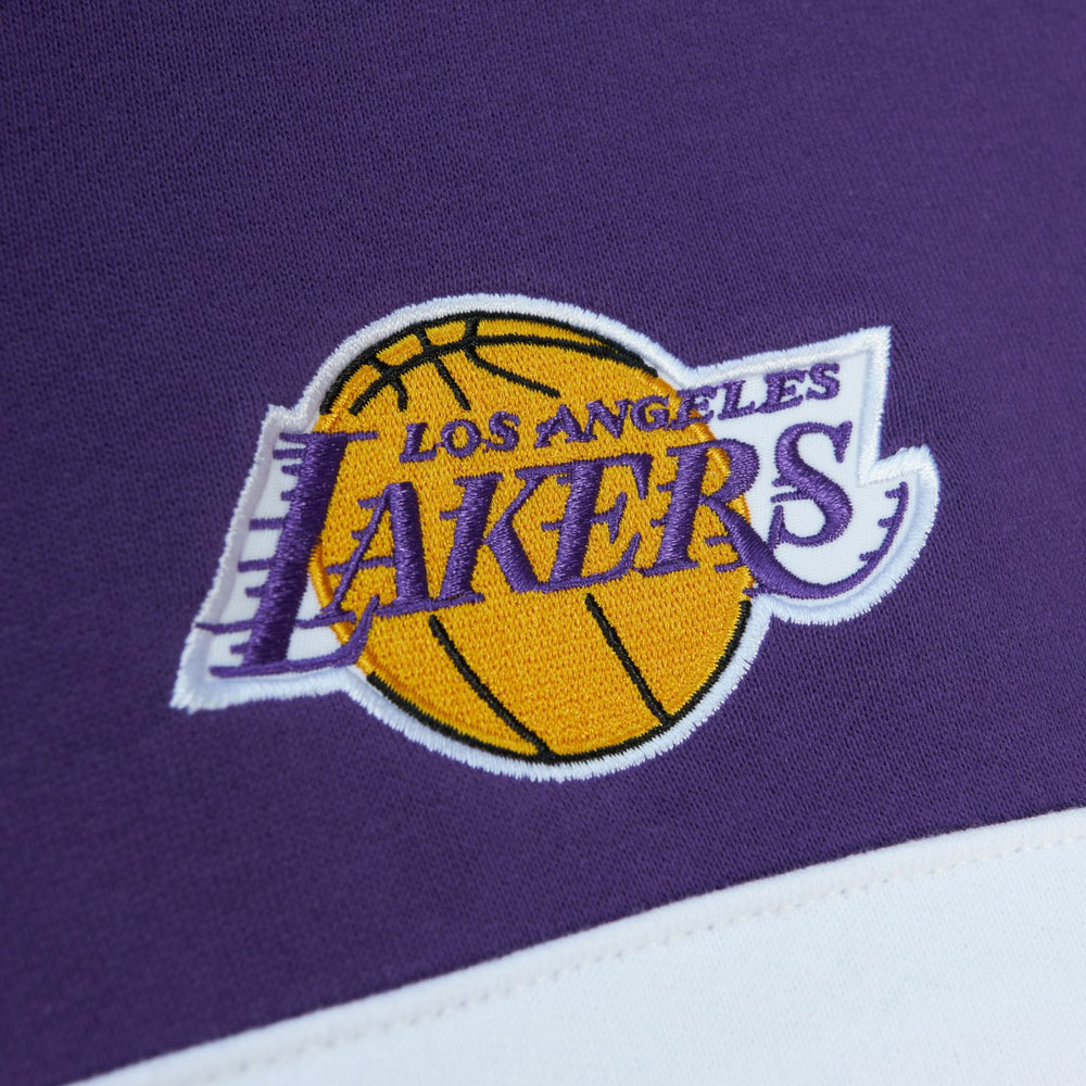 Mitchell & Ness - Los Angeles Lakers Head Coach Hoodie - Gold/Purple