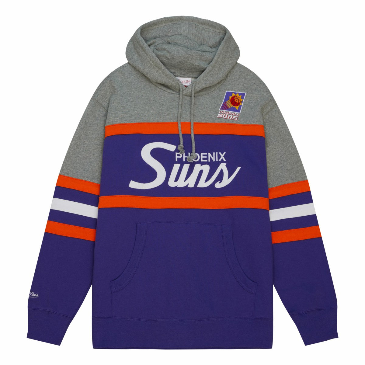 Mitchell & Ness - Phoenix Suns Head Coach Hoodie - Purple/Gray