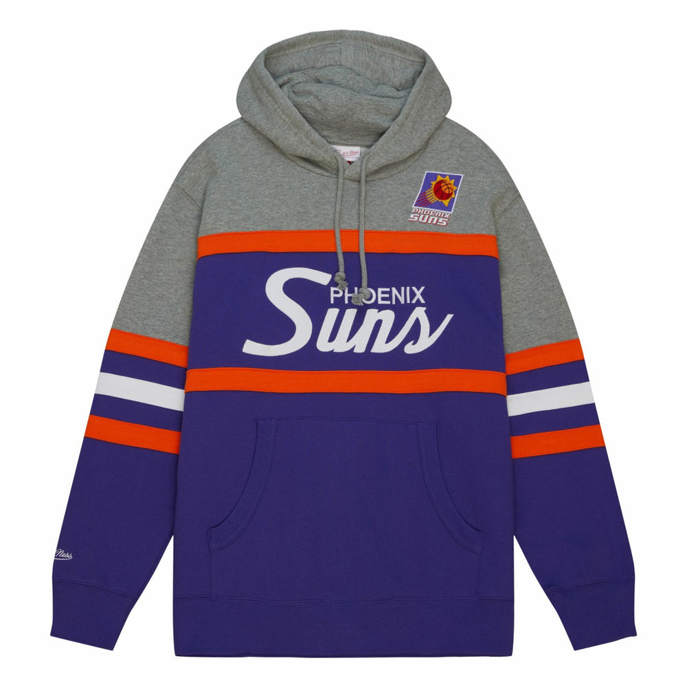 Mitchell & Ness - Phoenix Suns Head Coach Hoodie - Purple/Gray