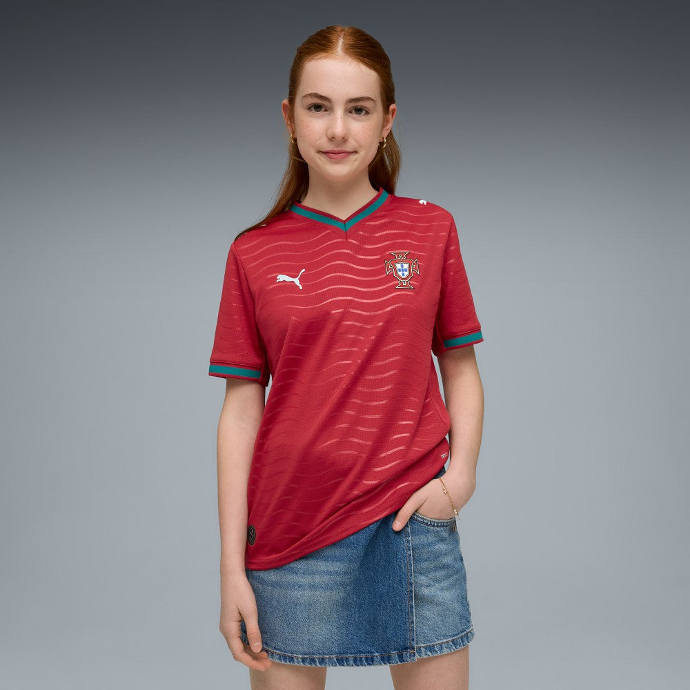 Puma Portugal National Team Youth 2026 Home Replica Jerseys - Red