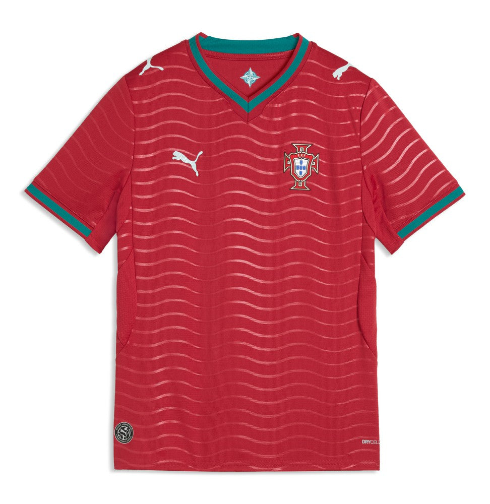 Puma Portugal National Team Youth 2026 Home Replica Jerseys - Red
