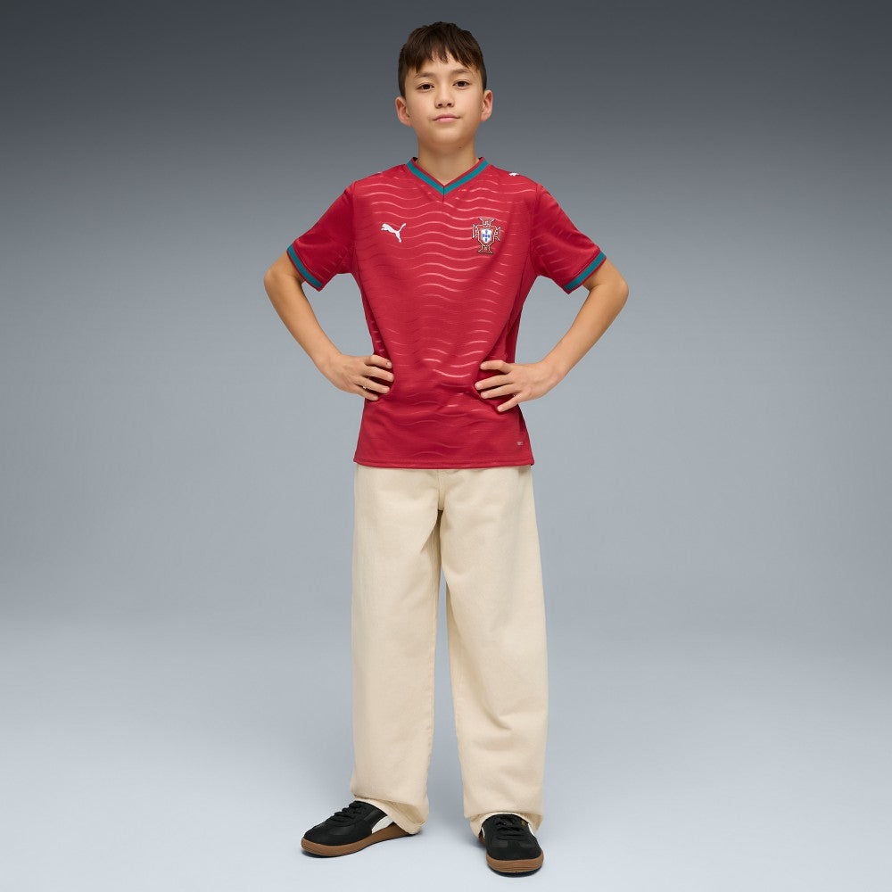 Puma Portugal National Team Youth 2026 Home Replica Jerseys - Red