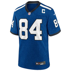 Tyler Warren Indianapolis Colts Alternate 2 Indiana Nights Game Jersey Heather Royal - Nike