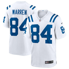Tyler Warren Indianapolis Colts Game Jersey White - Nike
