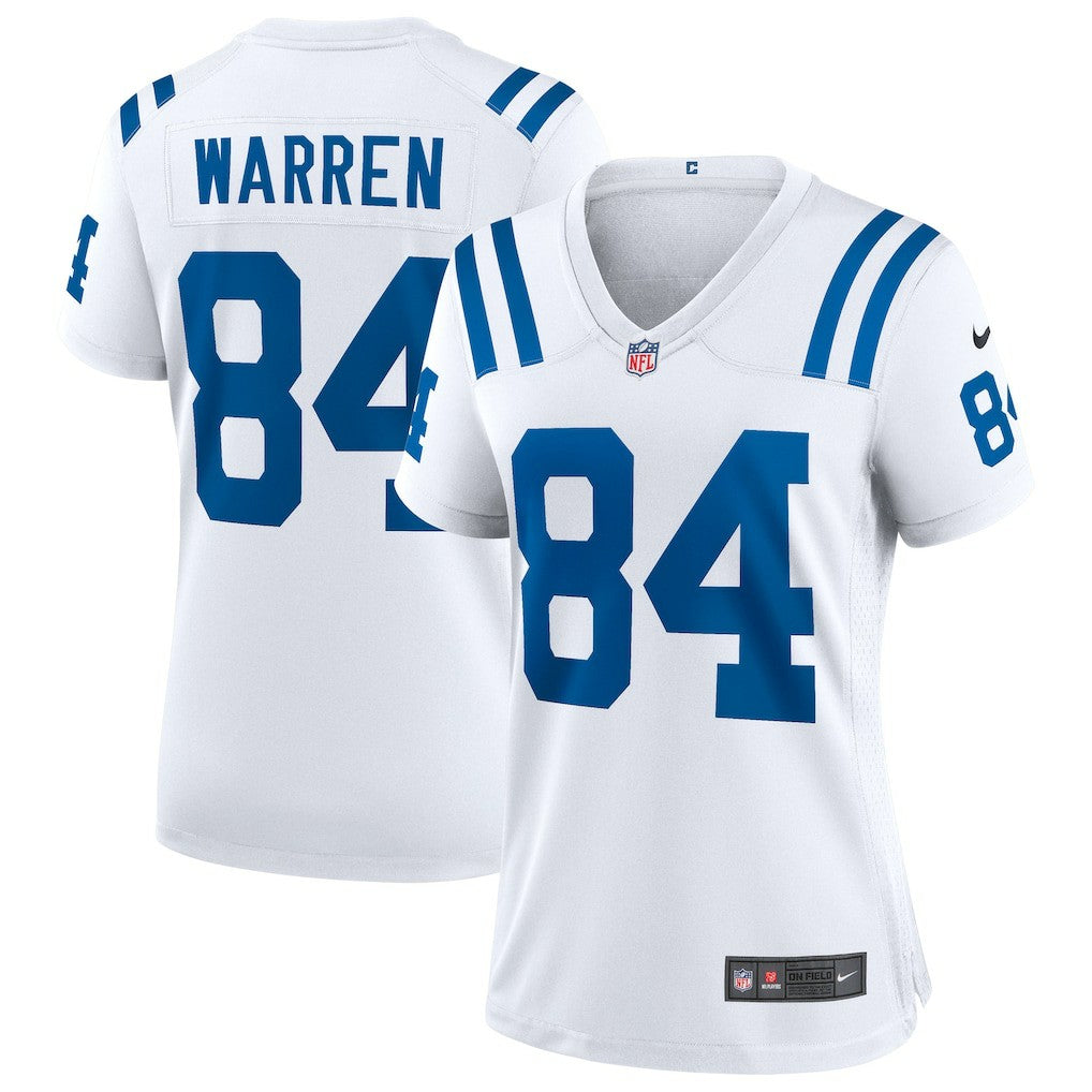 Tyler Warren Indianapolis Colts Women's Game Jersey White - Nike