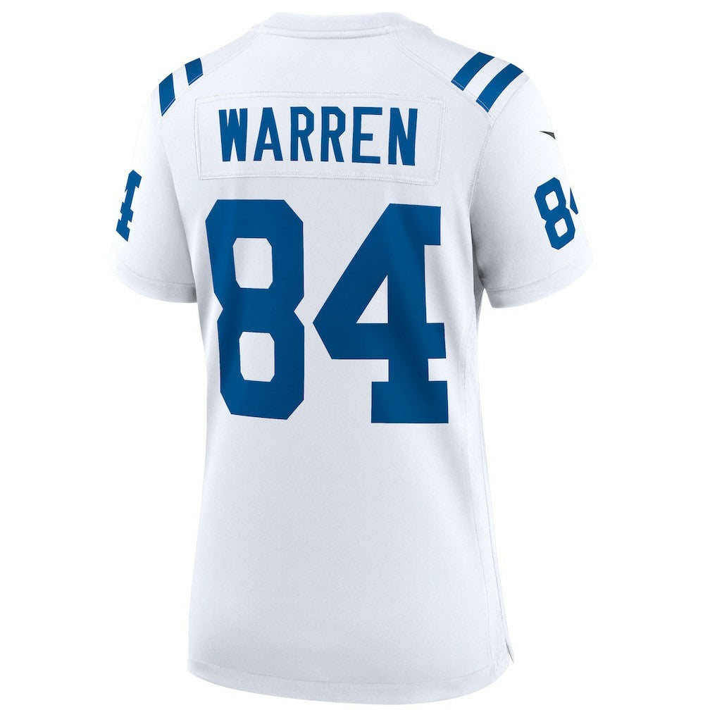 Tyler Warren Indianapolis Colts Women's Game Jersey White - Nike