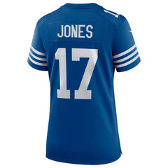 Daniel Jones Indianapolis Colts Women's Alternate Game Jersey Royal - Nike