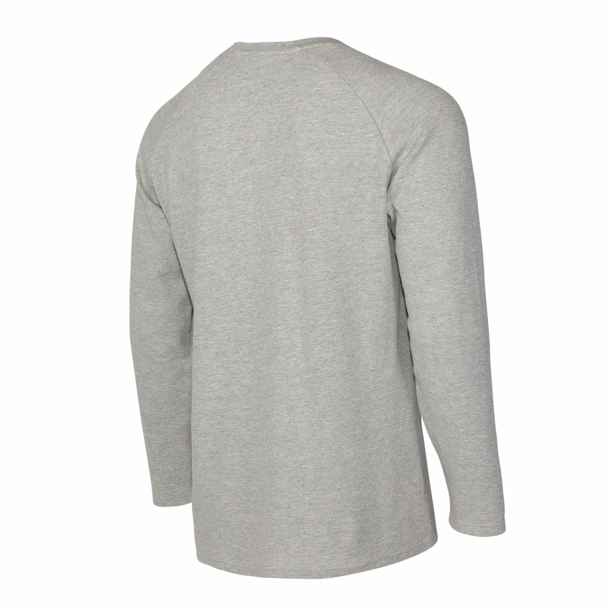NBA - Los Angeles Lakers Concepts Sport Hawthorn Thermal Knit Long Sleeve Henley T-Shirt - Gray