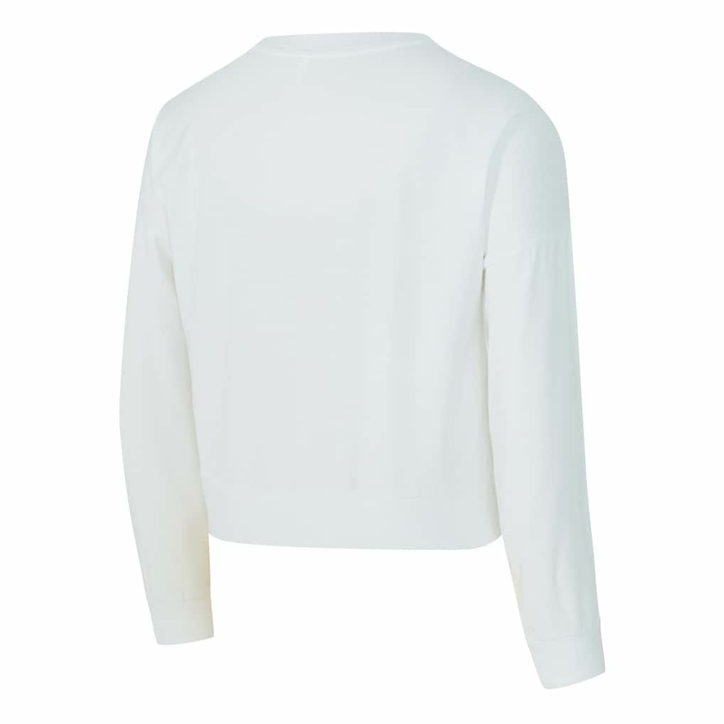 NBA - Boston Celtics Concepts Sport Women's Laney Chenille Cropped Long Sleeve T-Shirt - White
