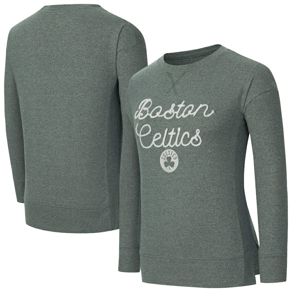 NBA - Boston Celtics Concepts Sport Women's Rigor Long Sleeve Jersey T-Shirt - Hunter Green