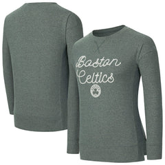 NBA - Boston Celtics Concepts Sport Women's Rigor Long Sleeve Jersey T-Shirt - Hunter Green