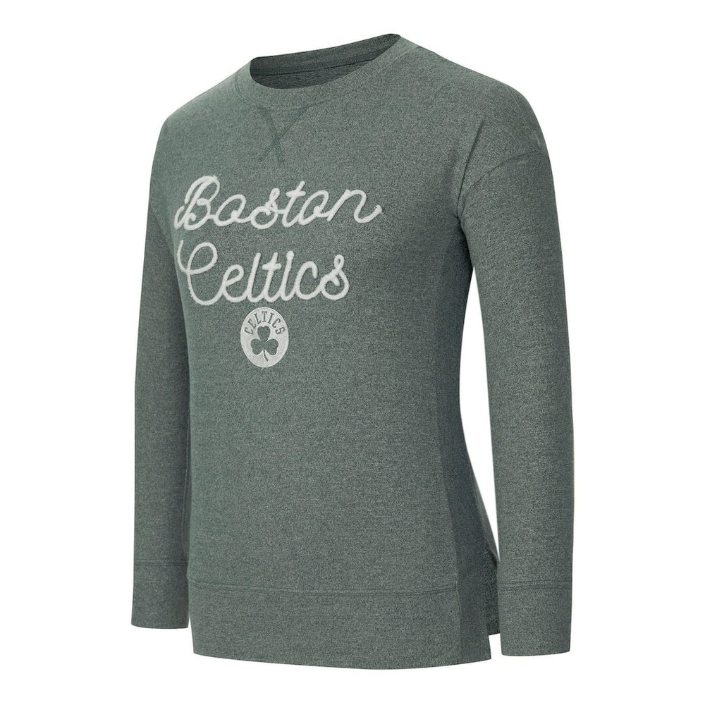 NBA - Boston Celtics Concepts Sport Women's Rigor Long Sleeve Jersey T-Shirt - Hunter Green