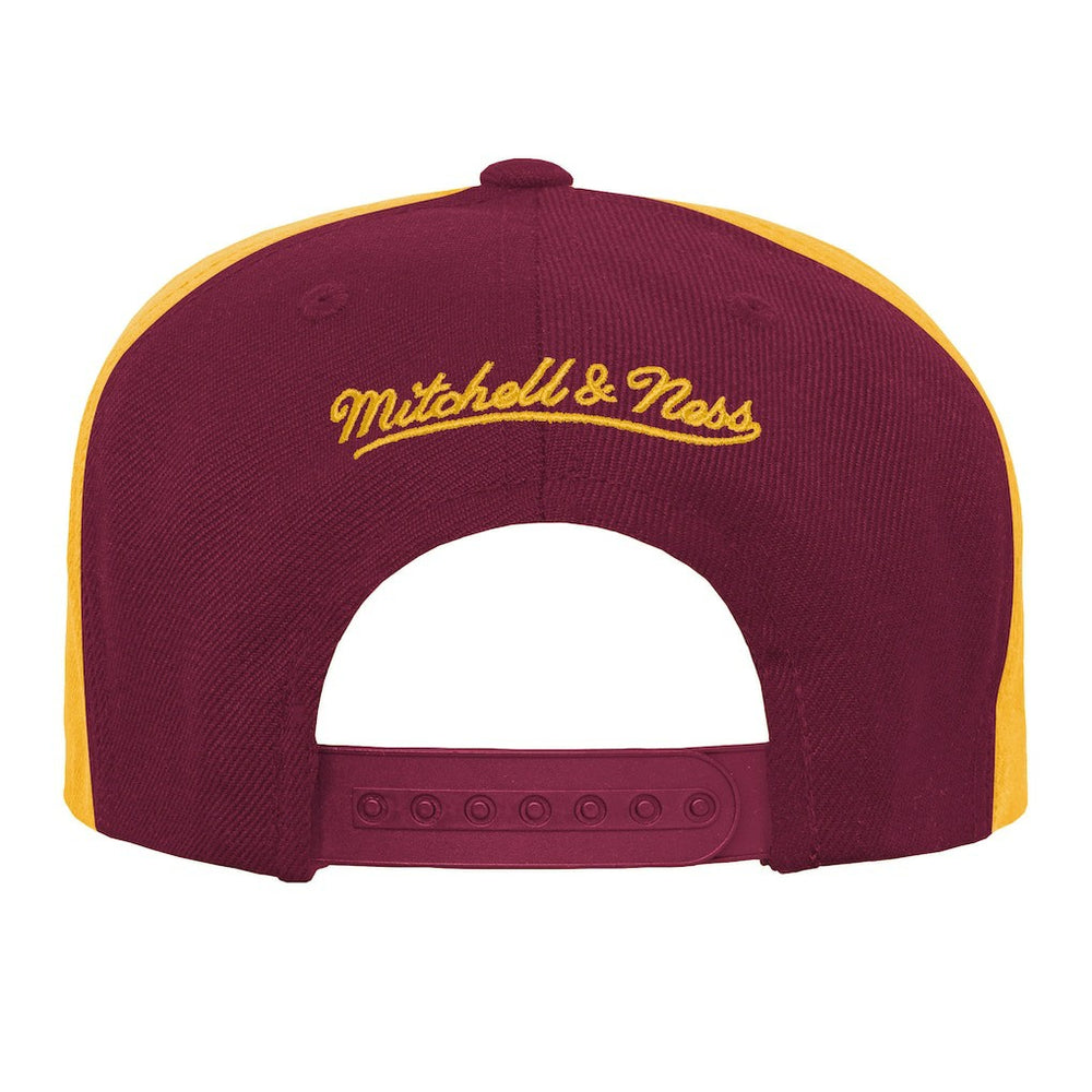 Washington Commanders Youth Team Mascot Snapback Hat White - Mitchell & Ness