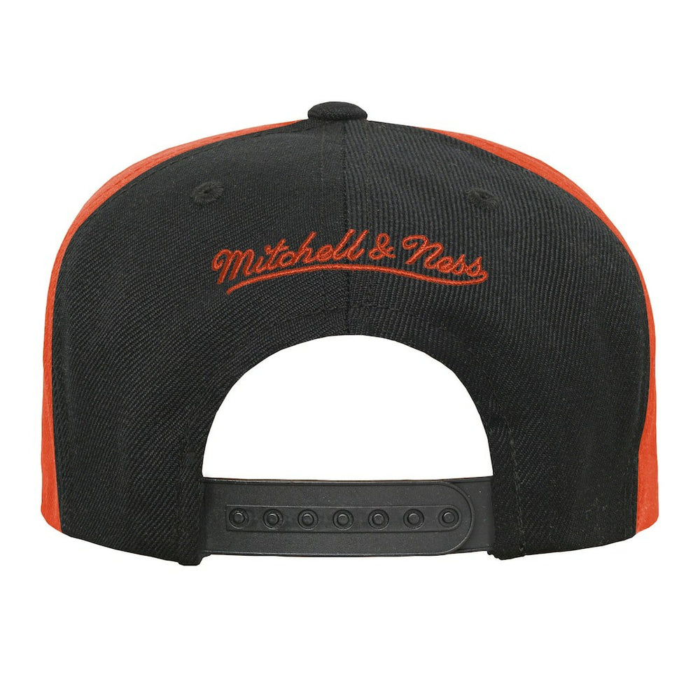 Cincinnati Bengals Youth Team Mascot Snapback Hat White - Mitchell & Ness