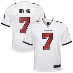 Bucky Irving Tampa Bay Buccaneers Youth White Game Jersey White - Nike