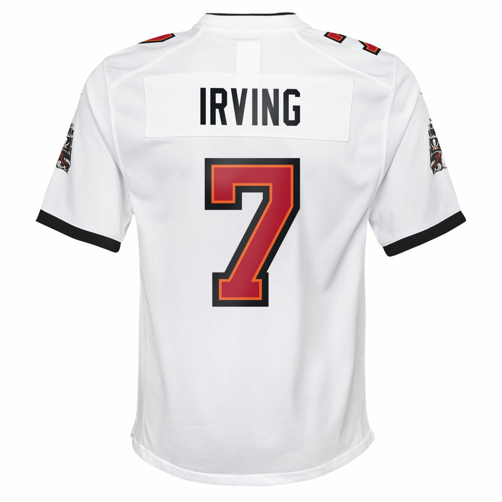 Bucky Irving Tampa Bay Buccaneers Youth White Game Jersey White - Nike