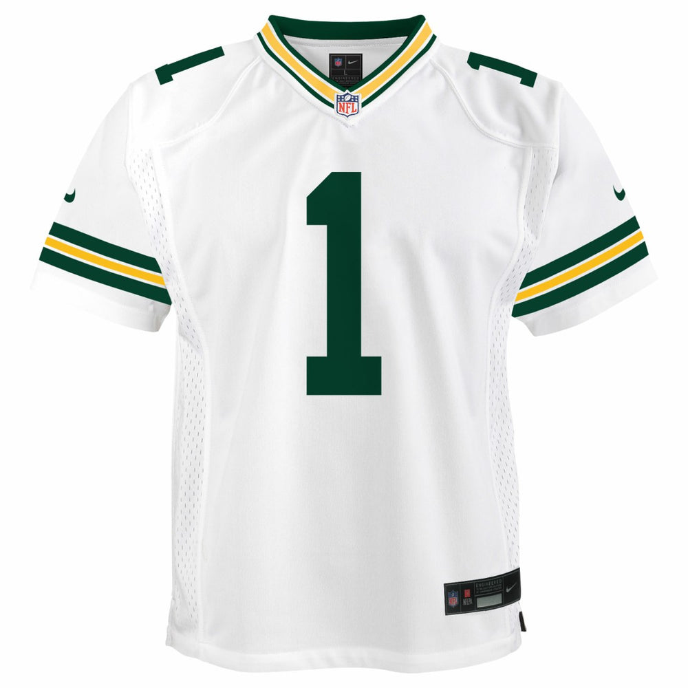 Micah Parsons Green Bay Packers Youth White Game Jersey White - Nike