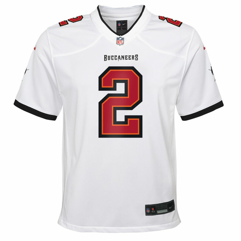 Emeka Egbuka Tampa Bay Buccaneers Youth White Game Jersey White - Nike