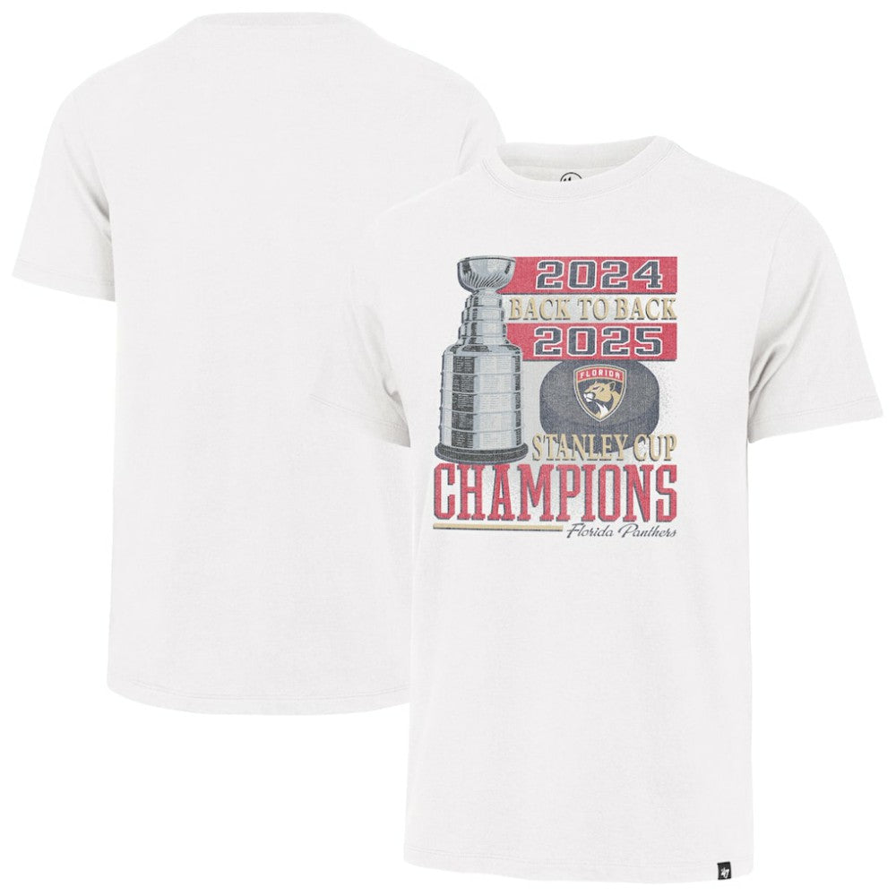 Florida Panthers - '47 Back-to-Back Vintage T-Shirt White