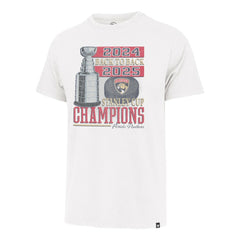 Florida Panthers - '47 Back-to-Back Vintage T-Shirt White