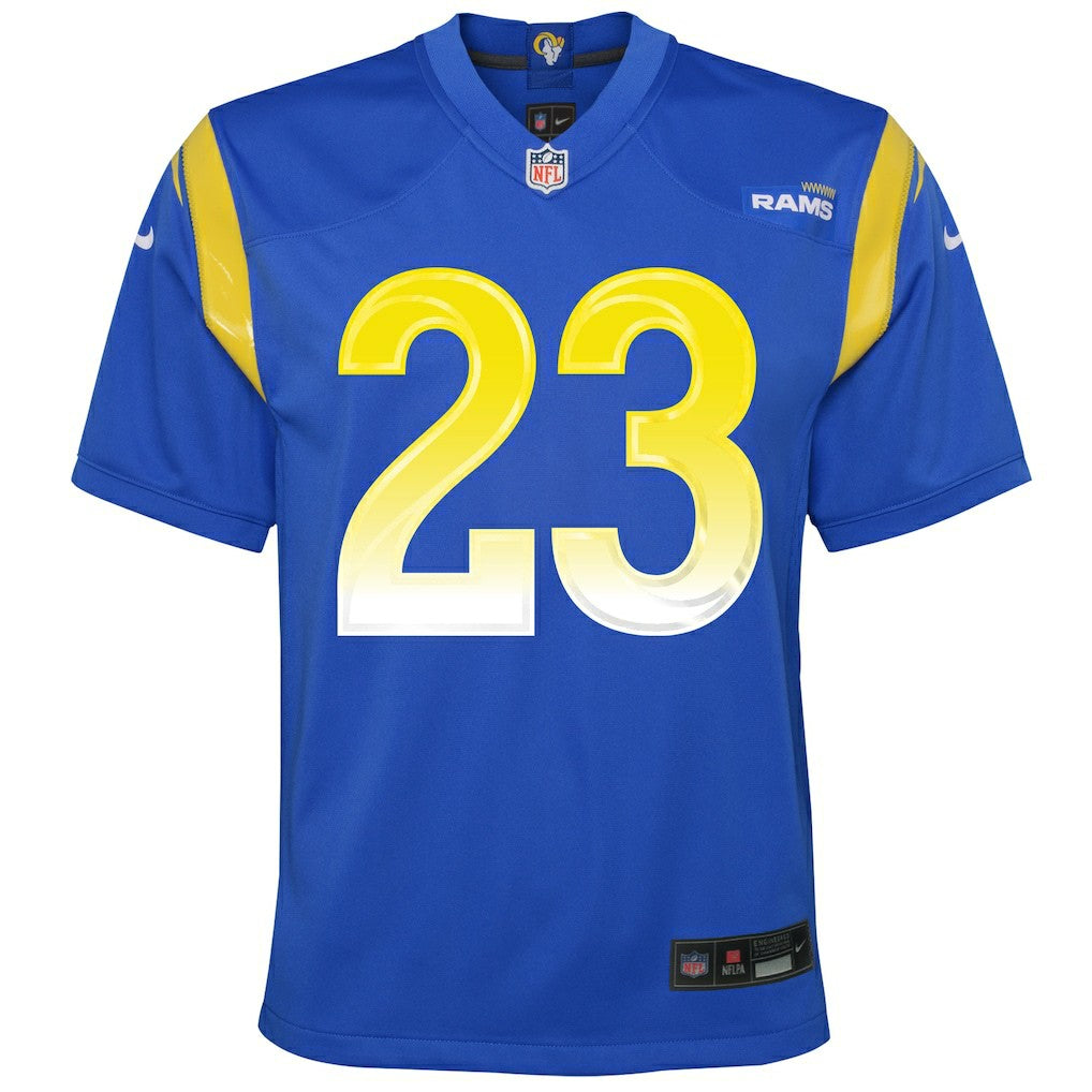 Kyren Williams Los Angeles Rams Youth Team Game Jersey - Royal | NFL Jerseys